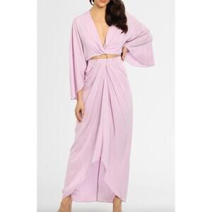 Significant Other Provence Dress in Lilac Purple Maxi Length sz US 2